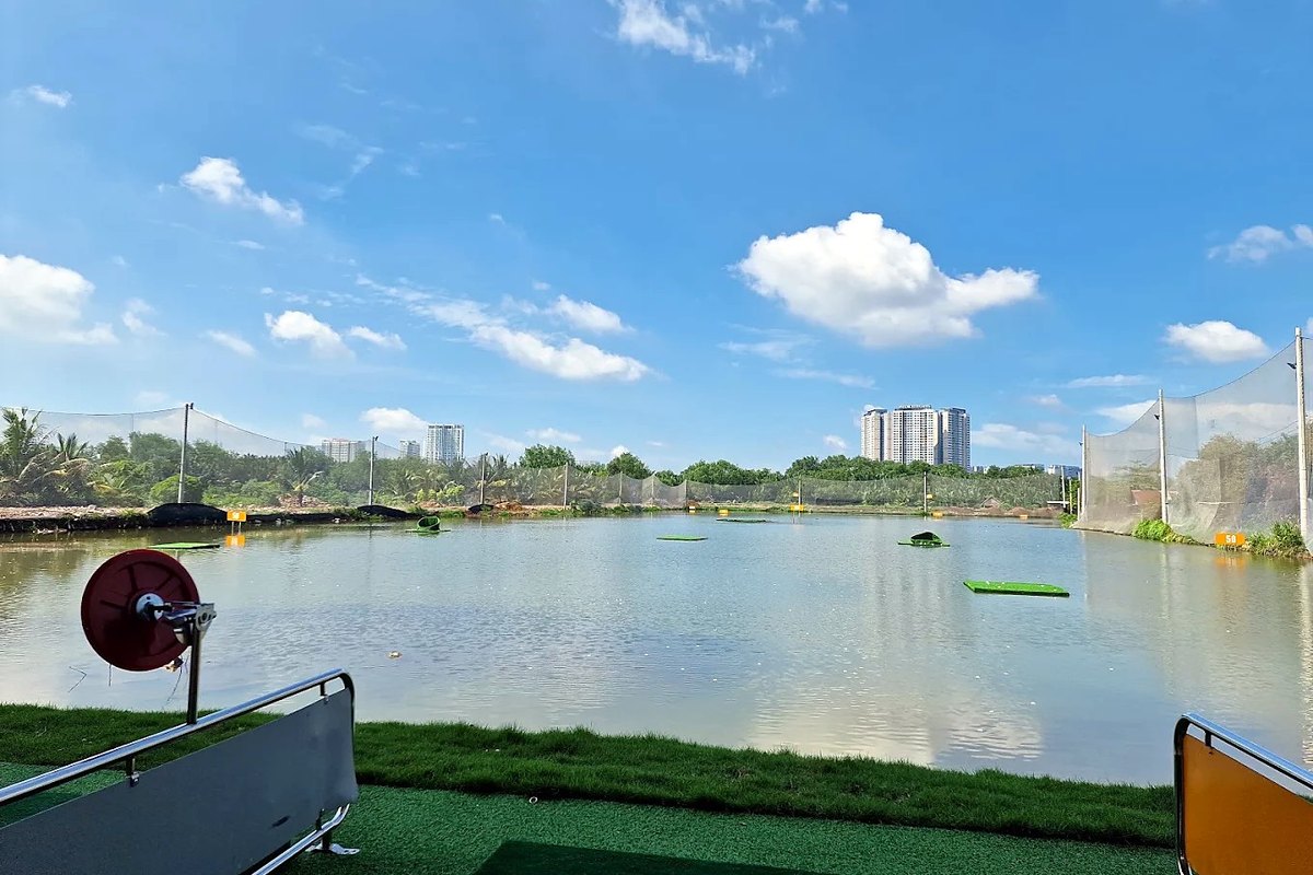Khu vực tập luyện tại Lotus Golf